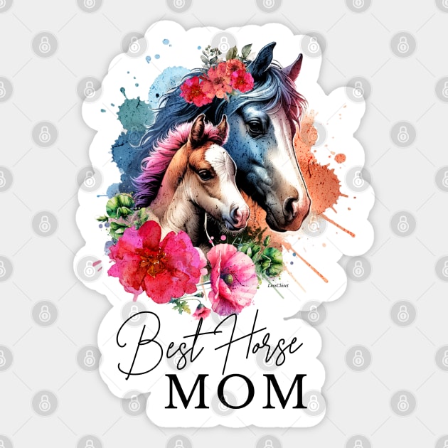 Horse Mom Sticker by BeDazzleMe